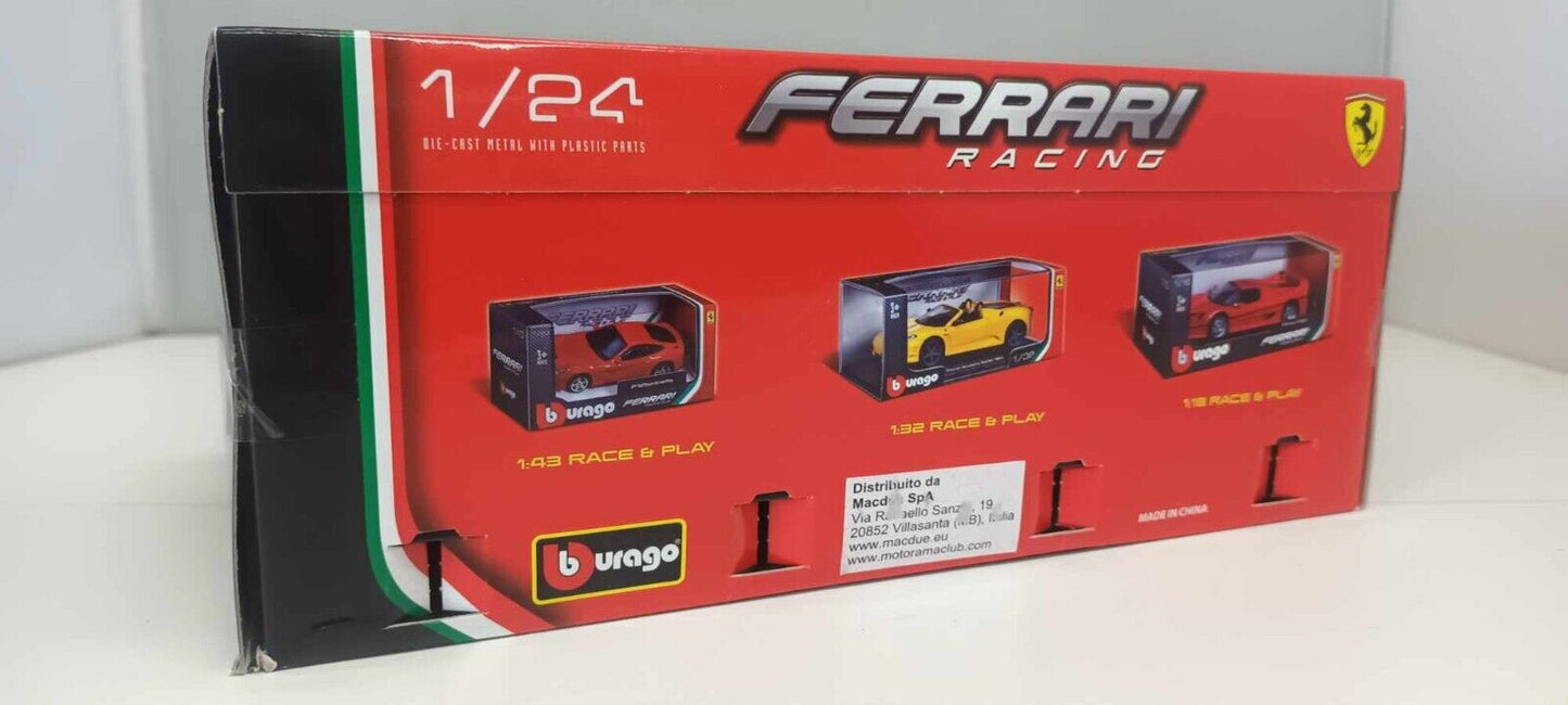 Ferrari 355 Challenge Red Rosso Burago Bburago 1:24 Nuovo