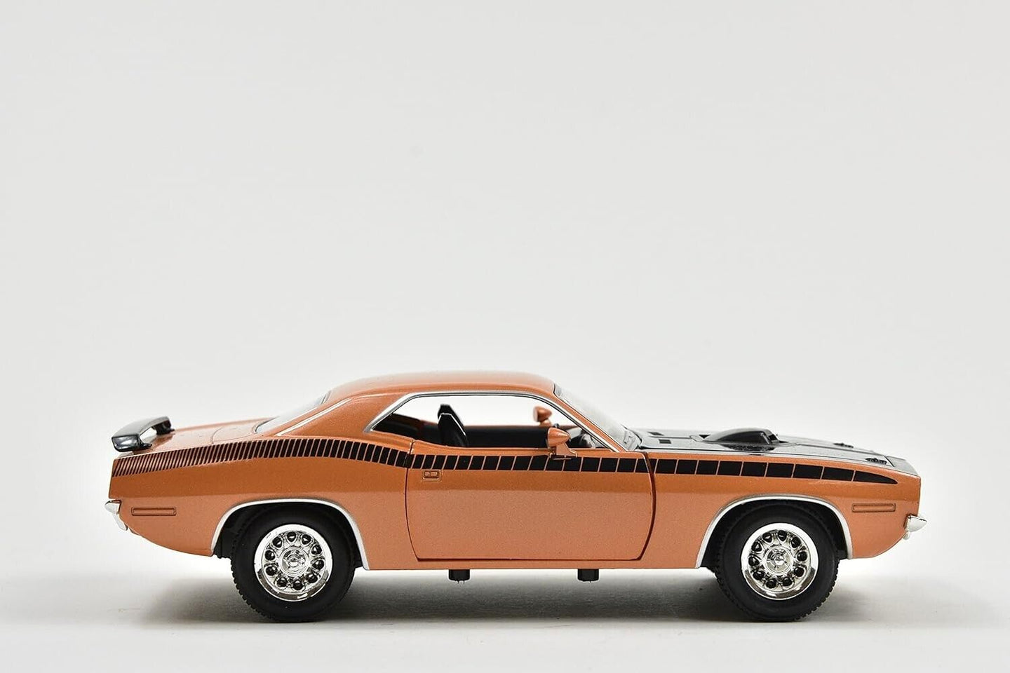 Plymouth Cuda 1970 Orange Arancione Newray Muscle Car Collection 1:25 Nuovo 1/25