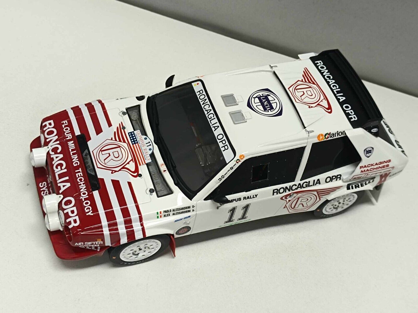 Lancia Delta S4 GR.B Olympus Rally 1986 - Ottomobile 1:18 Nuovo Limited