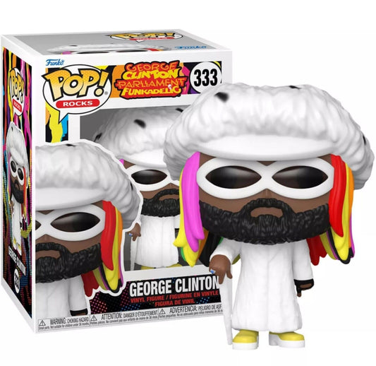 Funko Pop George Clinton Parliament Funkadelic #333 Nuovo