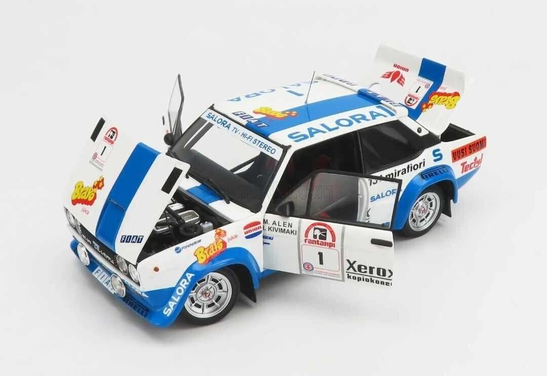 Fiat 131 Abarth Rally 1000 Lakes 1980 Alen #1 - Kyosho 1:18
