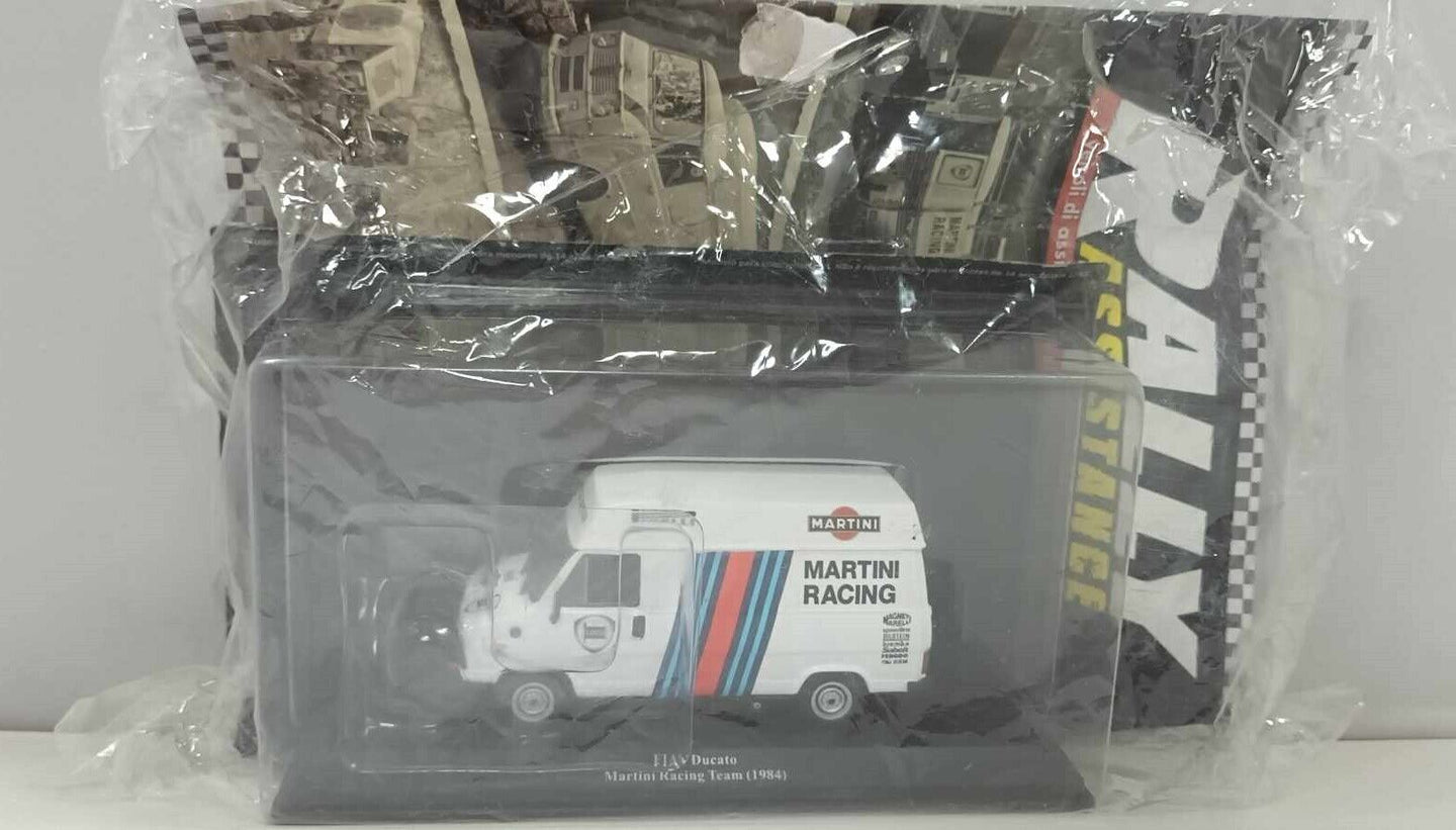 Fiat Ducato Martini Racing Team 1984 - 1:43 Edicola Rally Assistance + Fascicolo