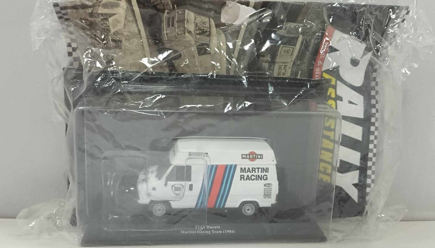 Fiat Ducato Martini Racing Team 1984 - 1:43 Edicola Rally Assistance + Fascicolo