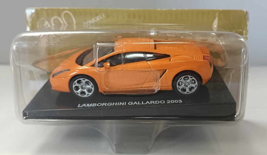Lamborghini Gallardo 2003 Arancione 1:43 Edicola 100 Anni Italia In Automobile