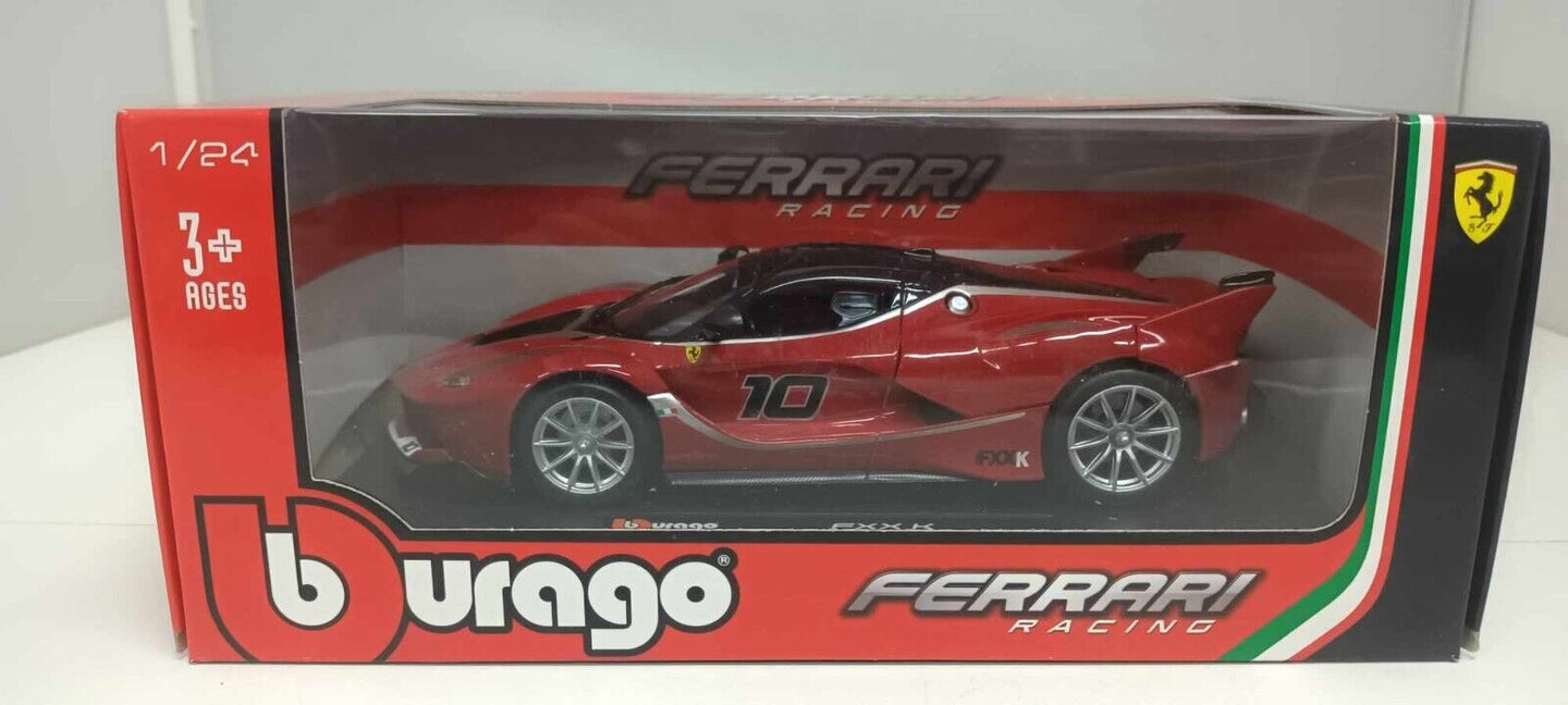 Ferrari FXX-K - FXXK #10 Burago Bburago 1:24 Rosso Usato + Box