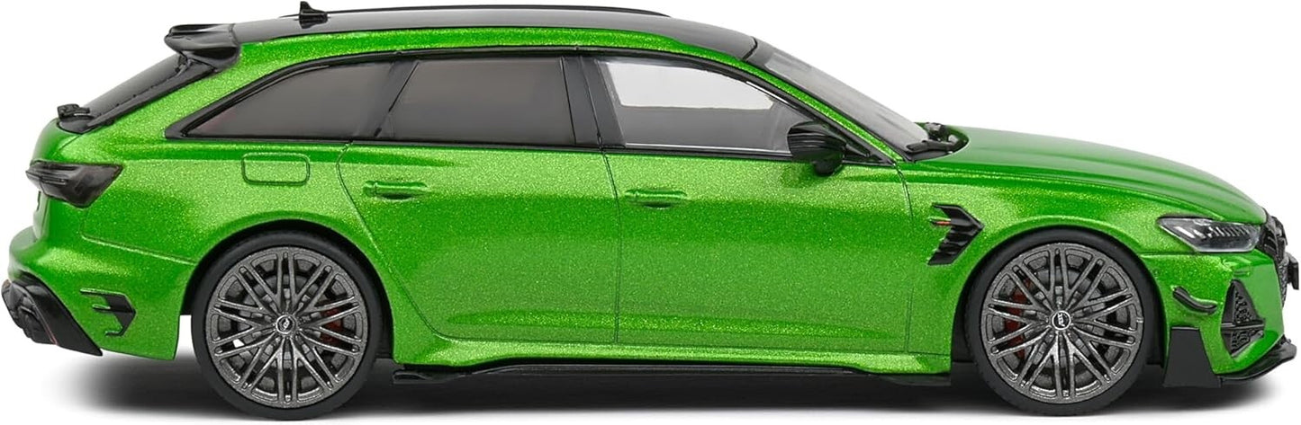 ABT RS6 R 6-R 2022 Avant C8 Verde Java Green Solido 1:43 Nuovo 1/43