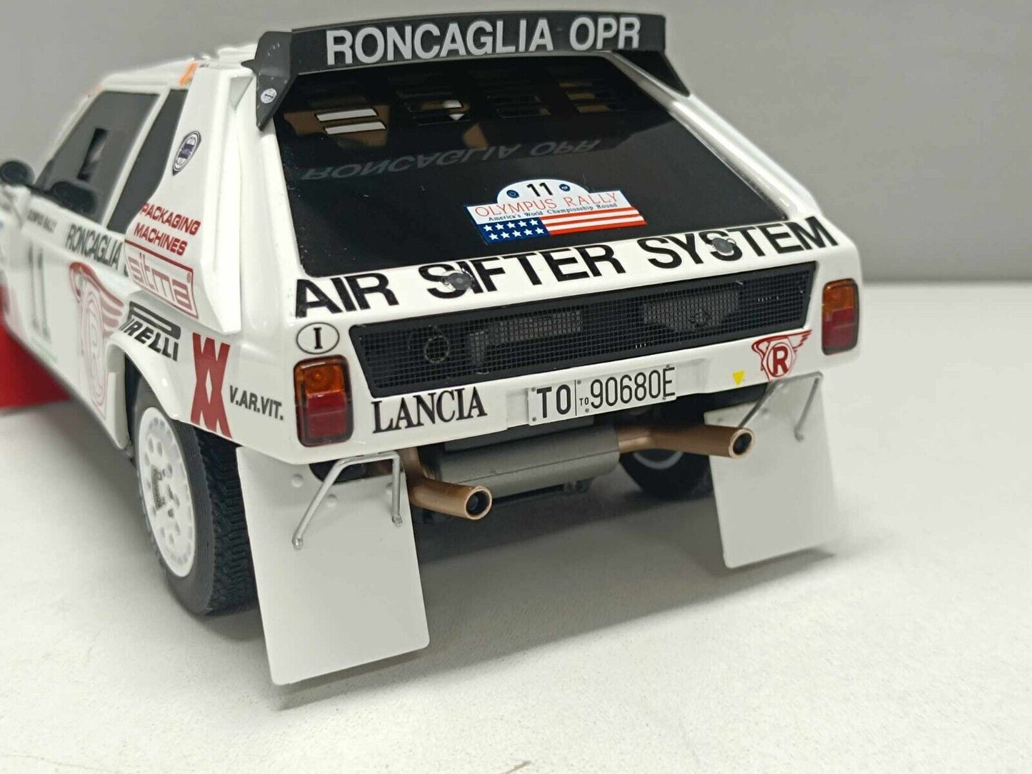 Lancia Delta S4 GR.B Olympus Rally 1986 - Ottomobile 1:18 Nuovo Limited