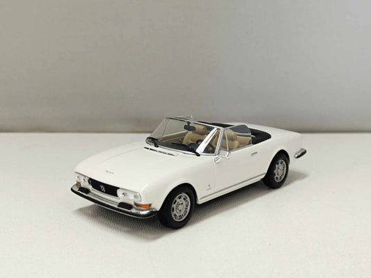 Peugeot 504 Cabriolet 1977 Blanc Alaska Minichamps 1:43 Limited Edition 2.640 Pz