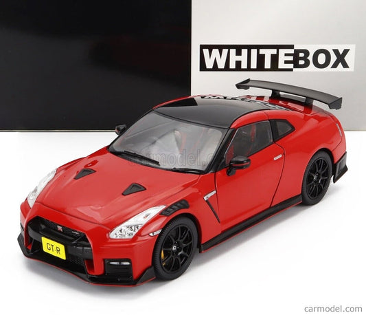 Nissan GT-R Nismo Coupé 2021 Rosso Red Whitebox 1:24 Nuovo 1/24