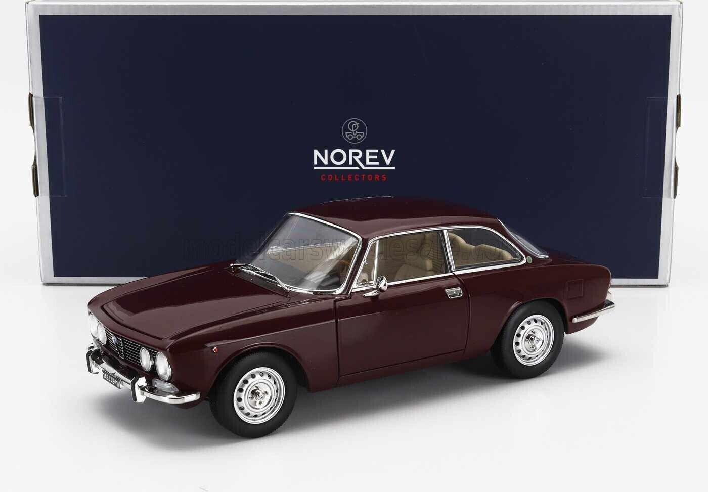 Alfa Romeo 2000 GTV 1973 Brown Marrone - Norev 1:18 Nuovo
