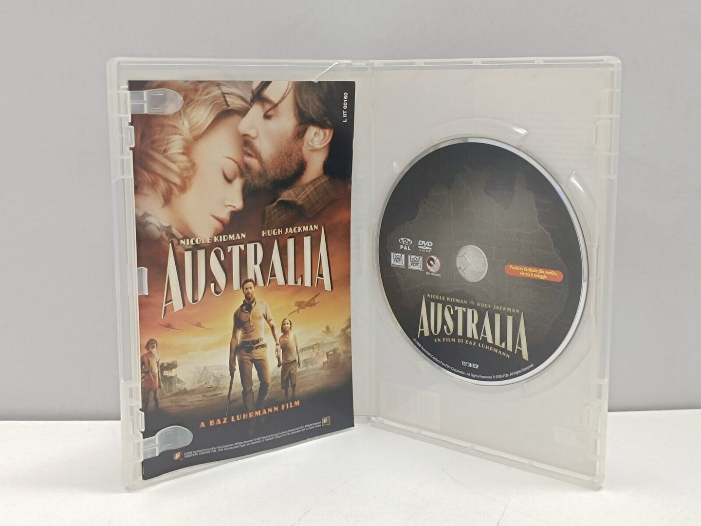 Australia Film DVD Italiano Ita Usato Nicole Kidman Hugh Jackman