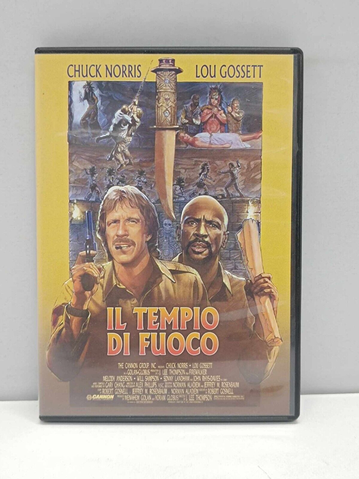 Il Tempio Di Fuoco Film DVD Italiano Usato Ita Chuck Norris