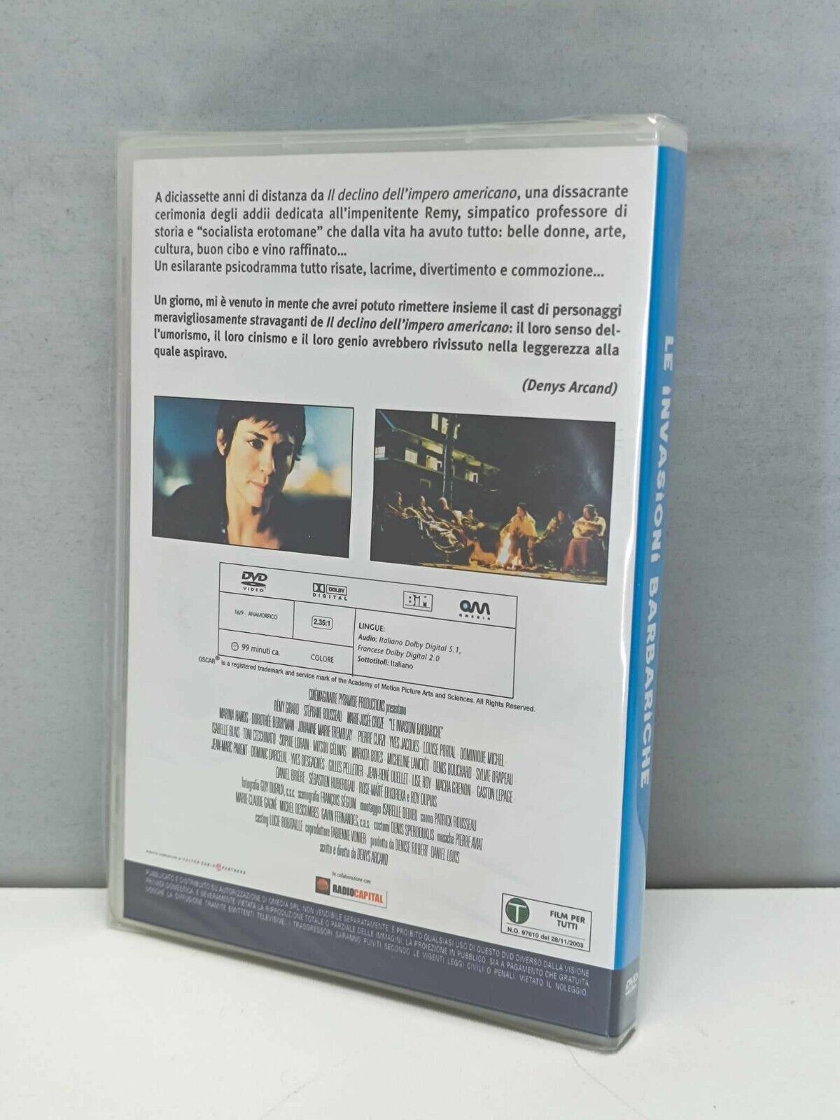Le Invasioni Barbariche Film DVD Italiano Ita Nuovo
