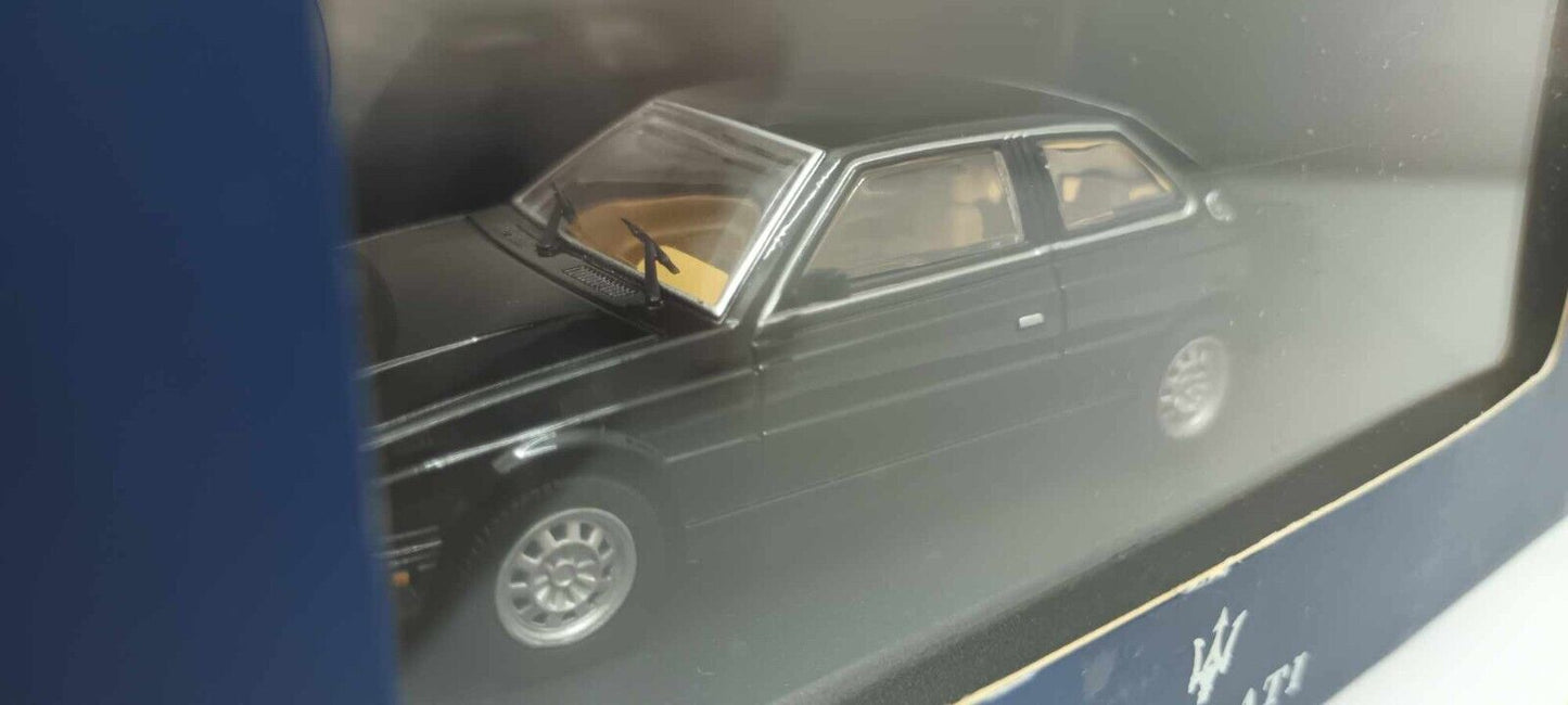 Ufficiale Maserati Biturbo Coupé 1982 Ixo Models 1:43 Nero + Box GM Shop