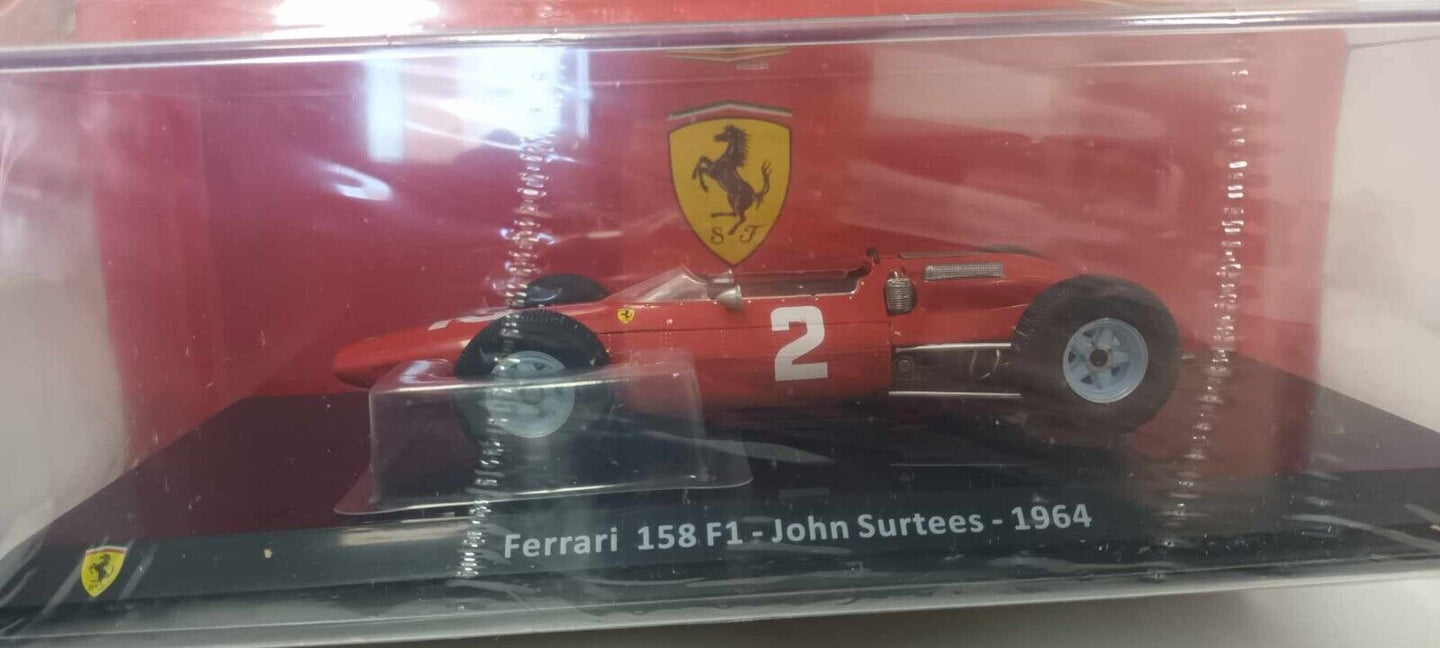 Ferrari 158 F1 #2 John Surtees 1964 1:24 Edicola Le Grandi Ferrari + Fascicolo