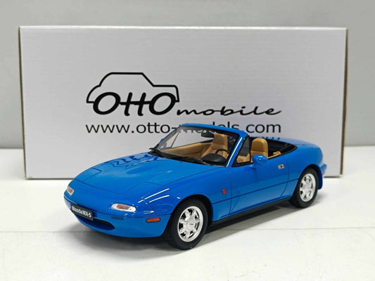 Mazda MX-5 NA Blue 1990 - Ottomobile 1:18 Usato + Box Limited Edition