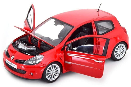 Renault Clio 3 RS 2006 NOREV 1/18 Rosso Toro Red Nuovo 1:18