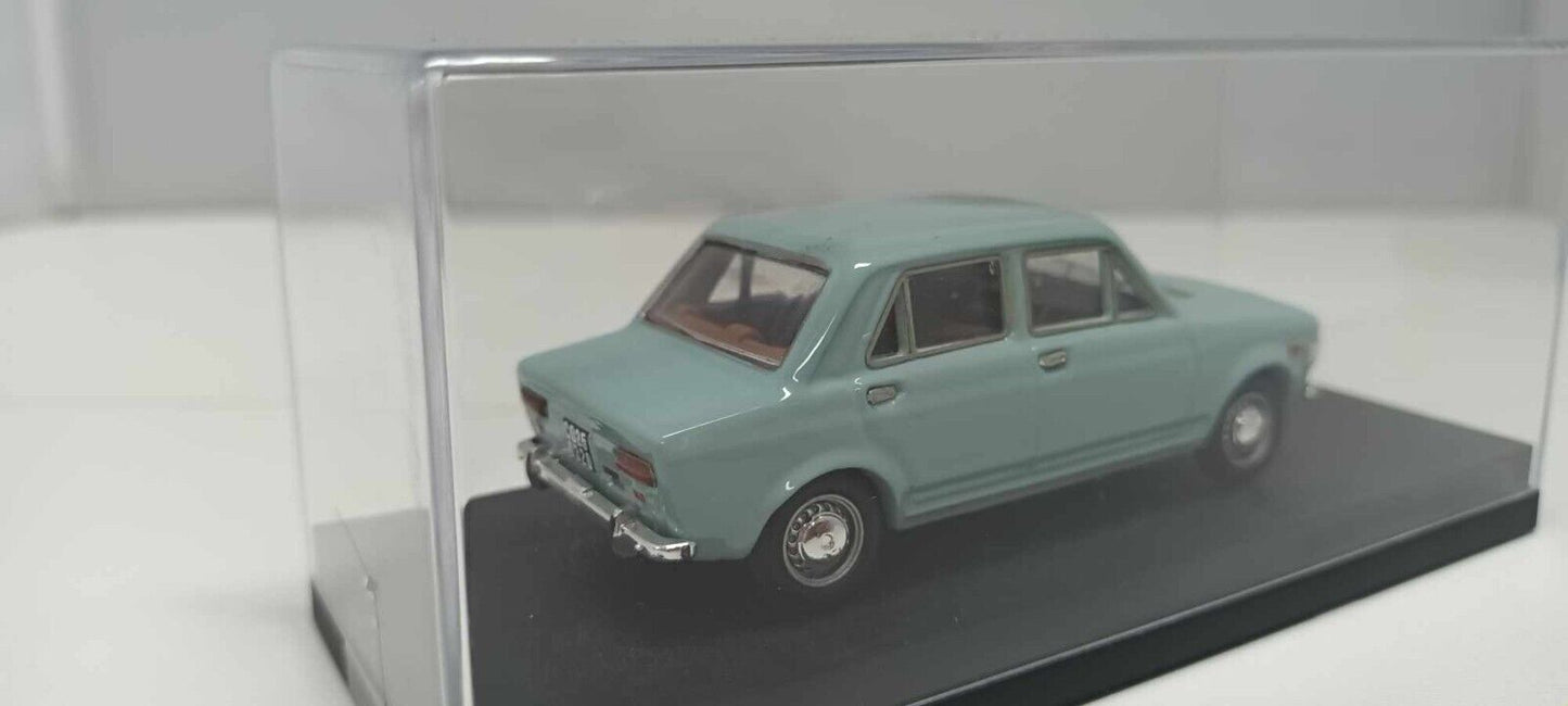Fiat 128 - 1969 Quattro Porte Rio 1:43 Azzurro Usato + Teca + Box