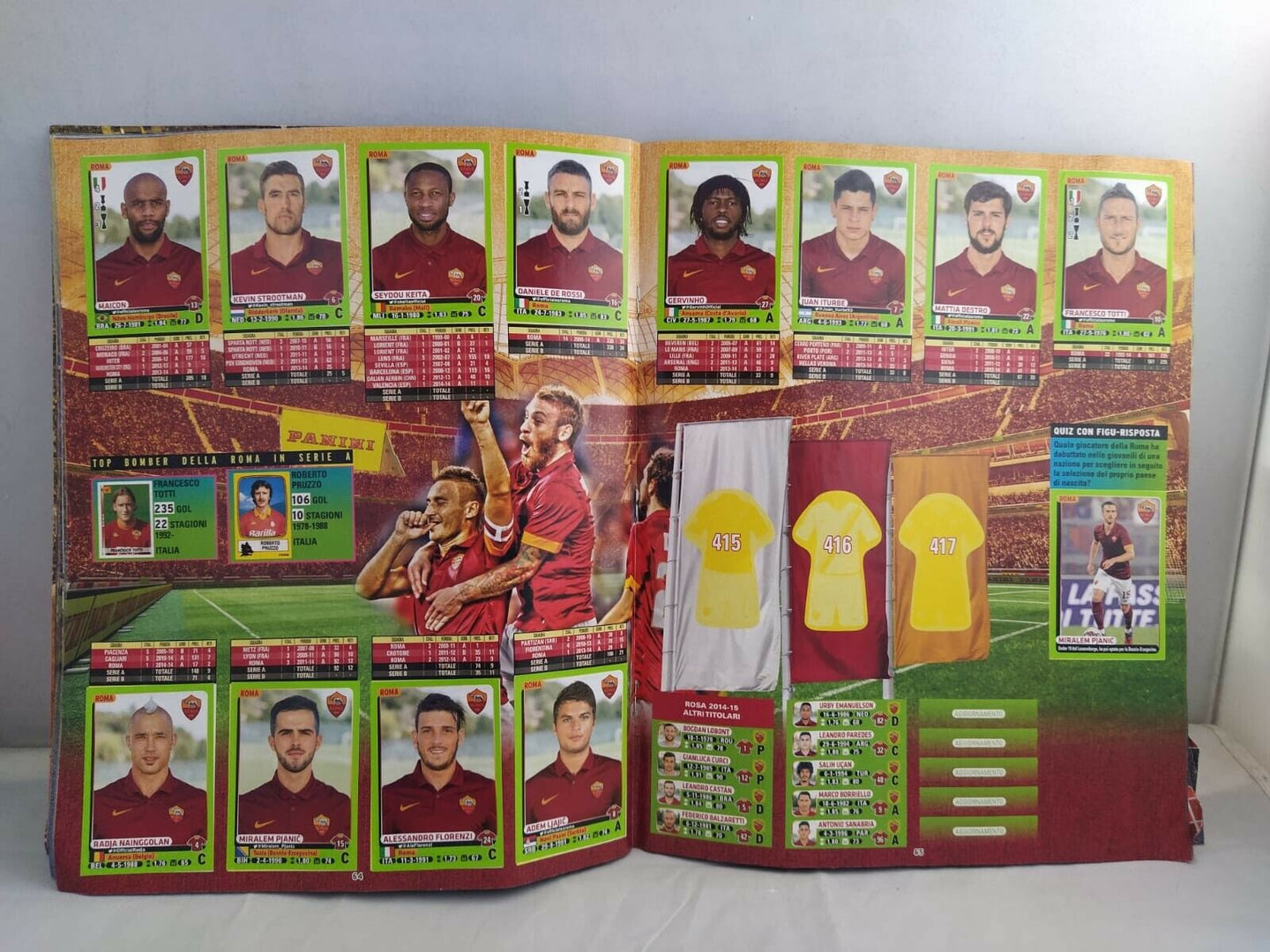 Album Calciatori Panini Con Figurine 2014/2015 (NON COMPLETO)