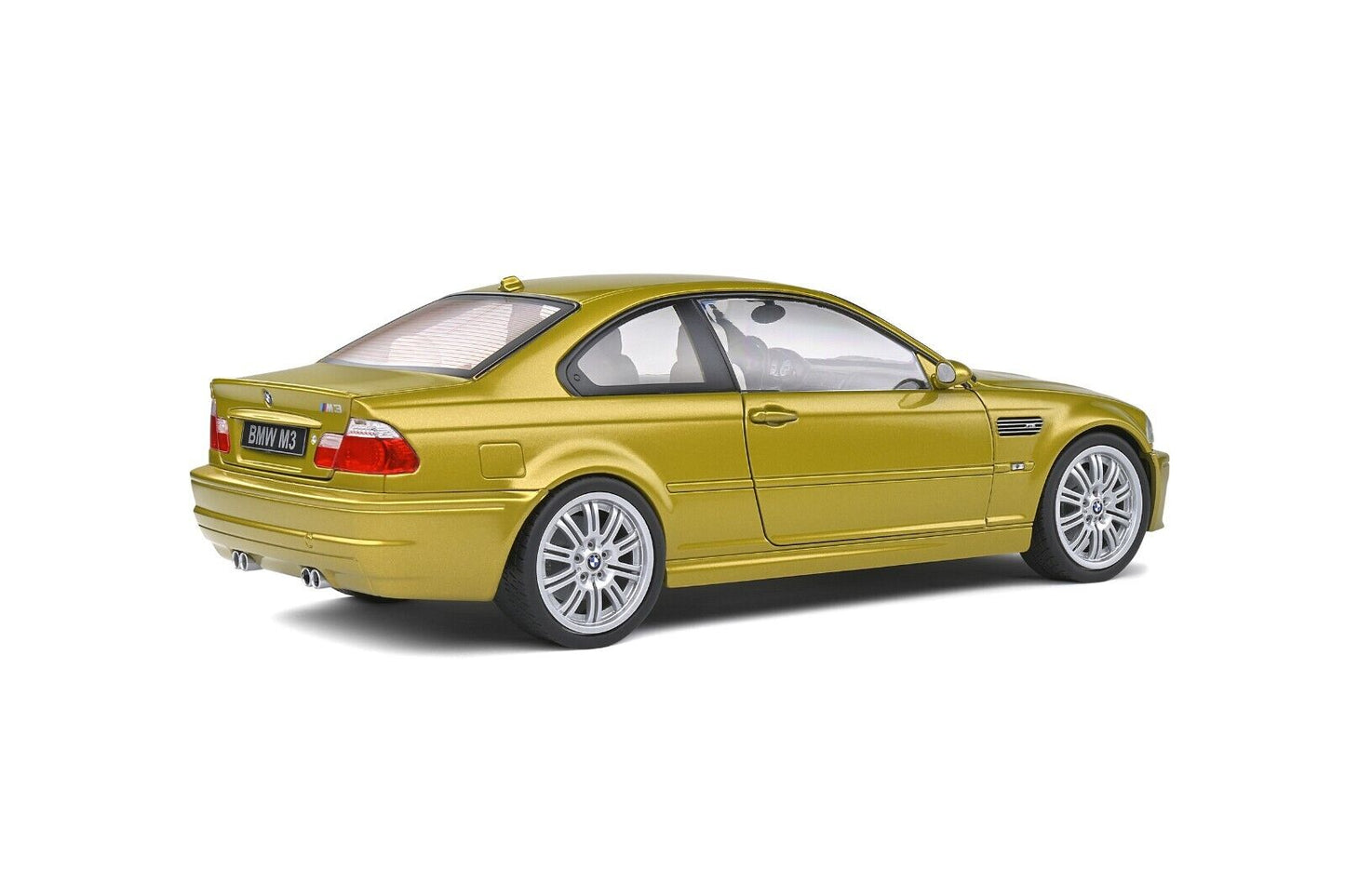 BMW E46 M3 Coupé 2000 Giallo Phoenix Yellow Solido 1:18 Nuovo 1/18