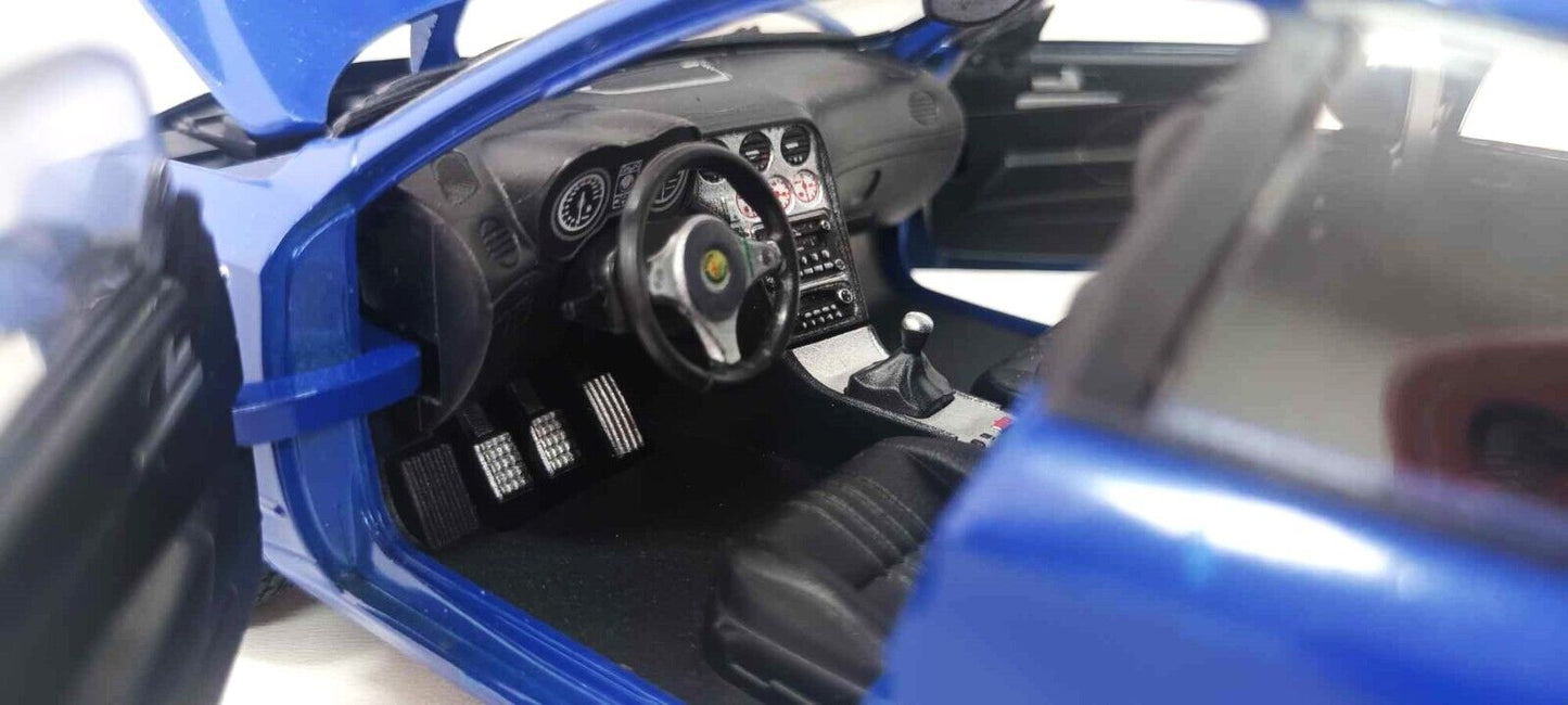 Alfa Romeo 159 Q4 3.2 JTS Motorama 1:24 Blu Usato Rara Very Rare GM Shop