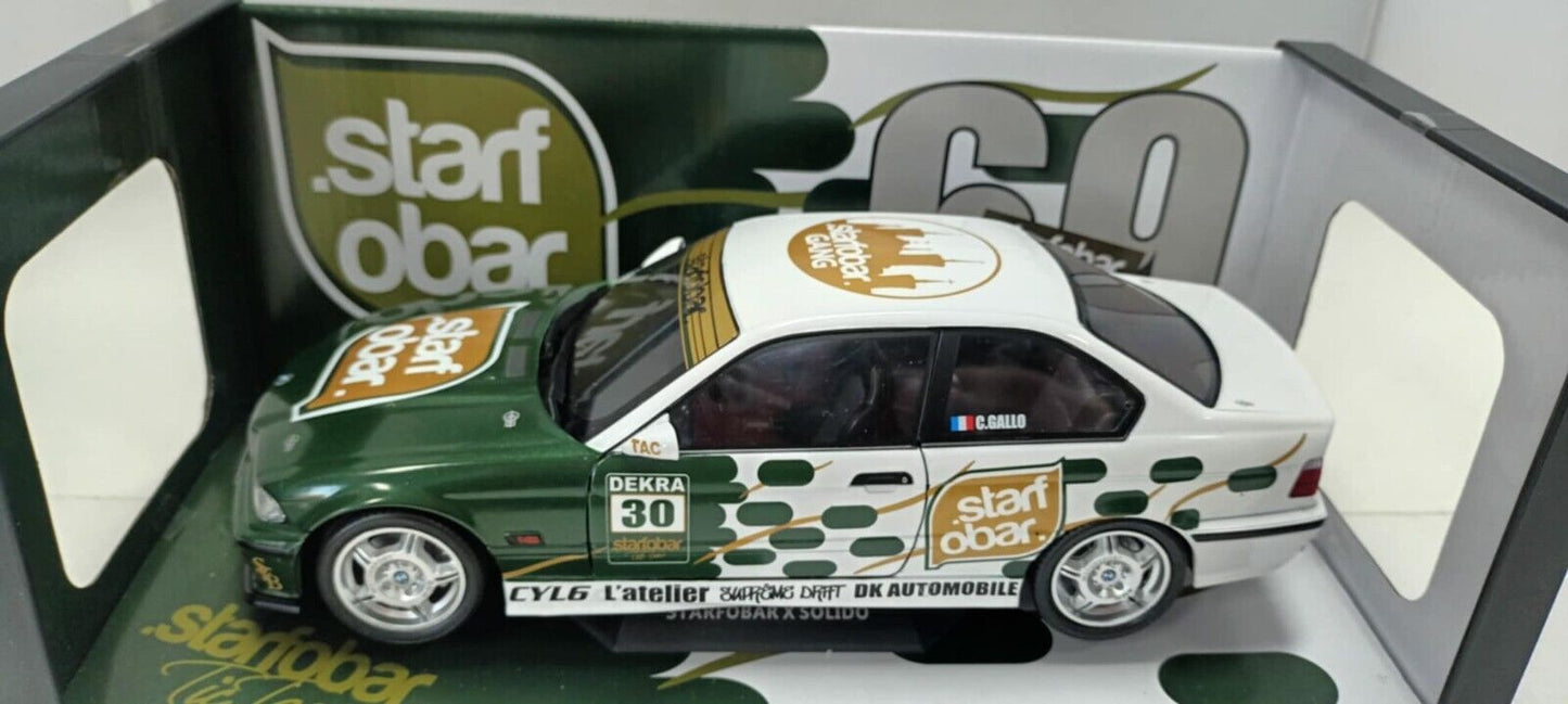 BMW E36 E 36 Coupe Starfobar Tictac 1994 Solido 1:18 Usato + Box 1/18