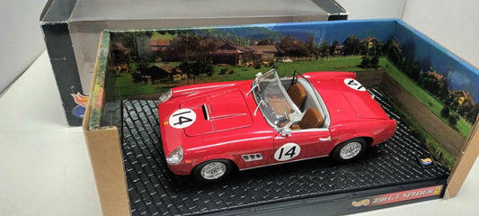 Ferrari 250 GT LWB California Spyder 12h di Sebring 1960 Hot Wheels 1:18 Usato