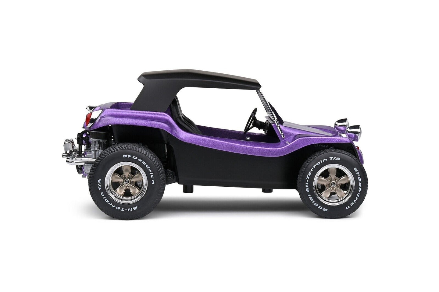 Meyers Manx Buggy Tettuccio Morbido 1968 Viola met Purple Solido 1:18 Nuovo