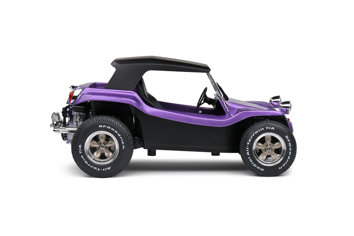 Meyers Manx Buggy Tettuccio Morbido 1968 Viola met Purple Solido 1:18 Nuovo