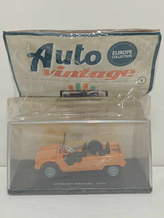 Citroen Mehari 1970 - 1:24 Edicola Auto Vintage + Fascicolo Arancione GM Shop