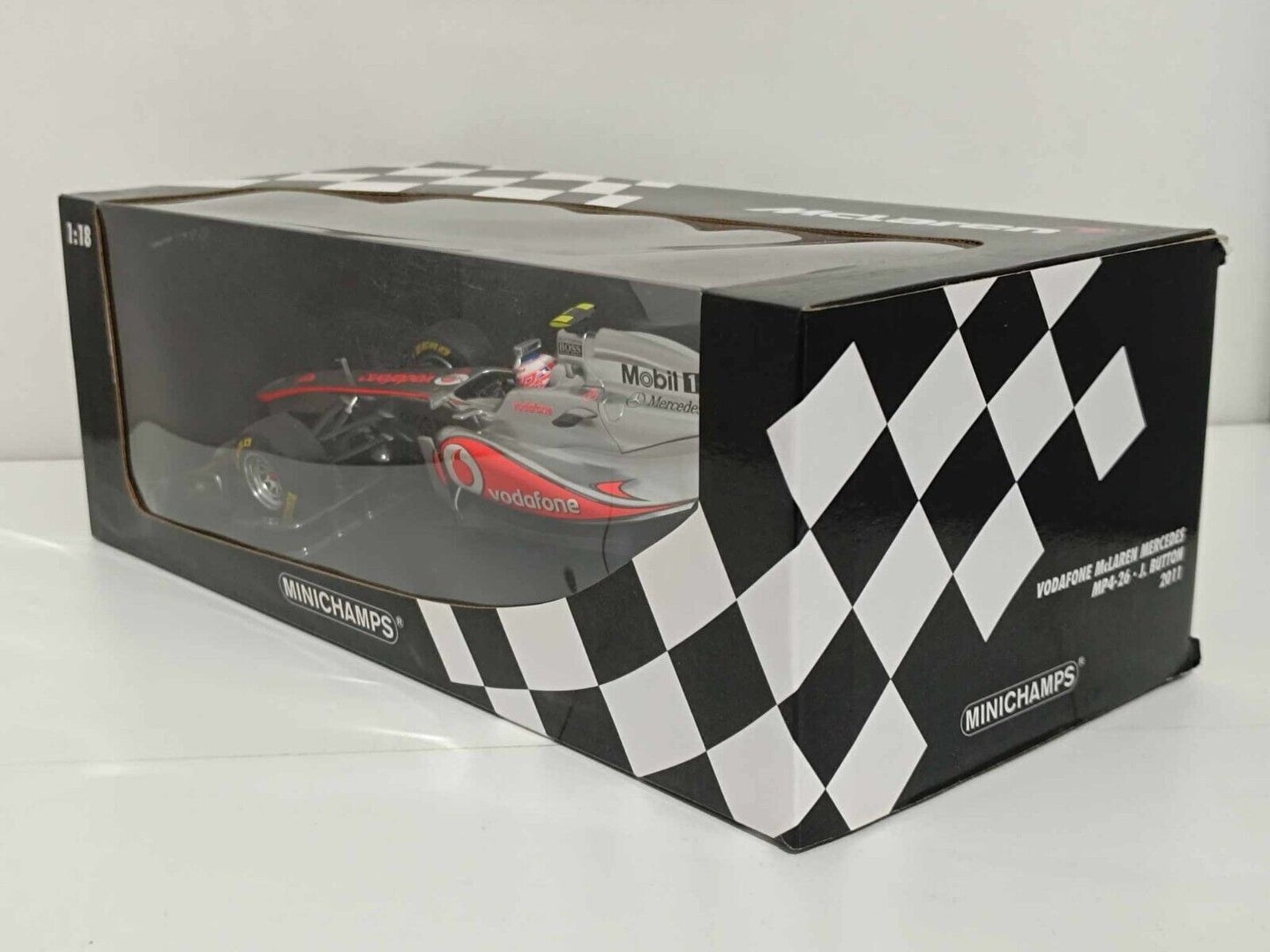 McLaren Mercedes Mp4-26 Vodafone J.Button (2011) - Minichamps 1:18 GM Shop