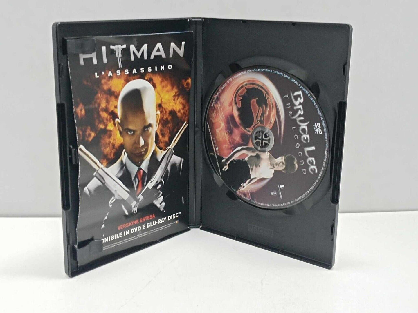 Bruce Lee Lotto 3 Film DVD Italiano Usato The Legend Supercampione Chen