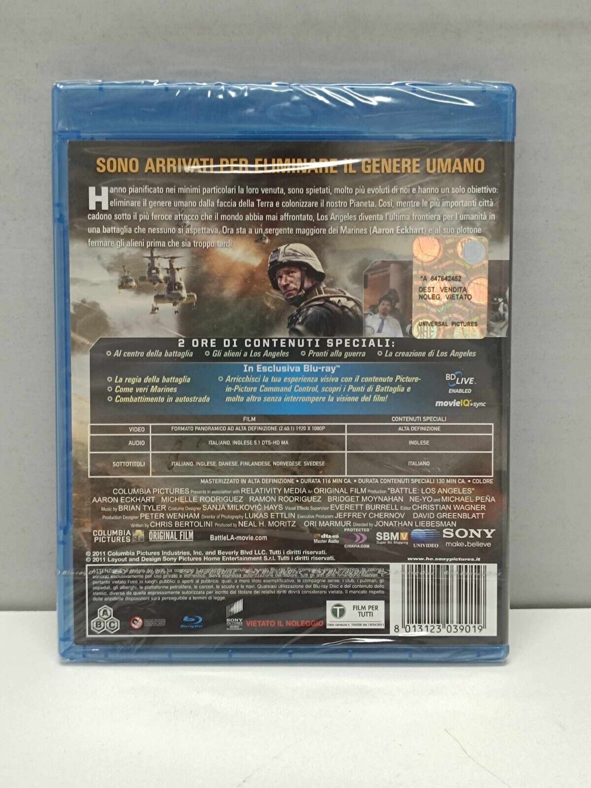 World Invasion Film Bluray Nuovo BD Imballato Italiano