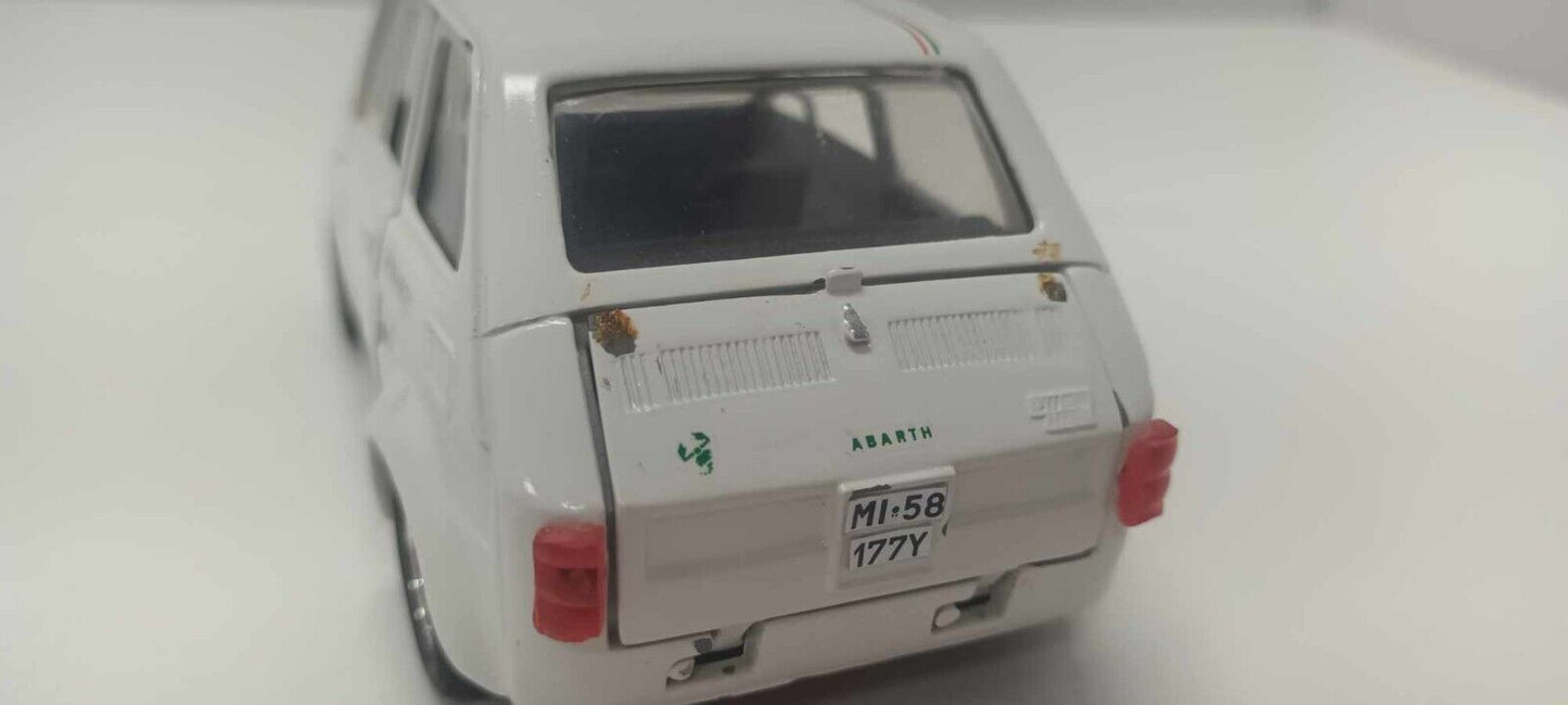 Fiat 126 Modificata Abarth Polistil Made In Italy 1:24 Usato 1/24