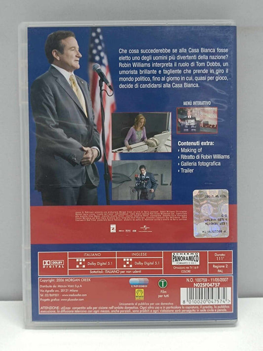 L'uomo Dell'anno FIlm DVD Italiano Usato Ita Robin Williams