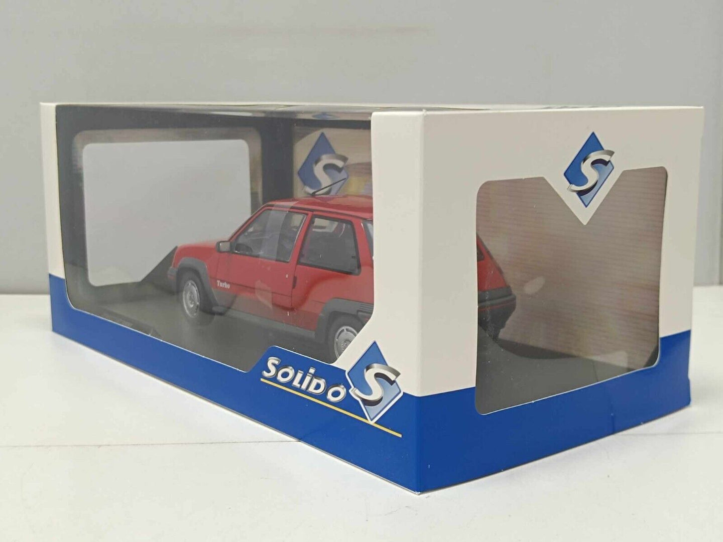 Renault Super 5 GT Turbo MK1 Red Rosso Rouge WIF 1985 Solido 1:18 Nuovo
