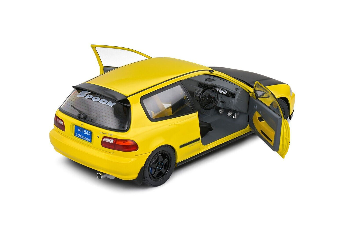 Honda Civic EG6 Spoon Version Giallo Yellow 1991 Solido 1:18 Nuovo 1/18