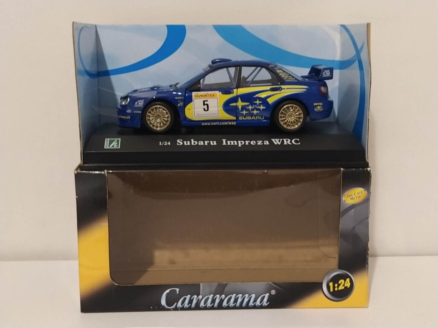 Subaru Impreza WRC #5 - Cararama 1:24 GM Shop