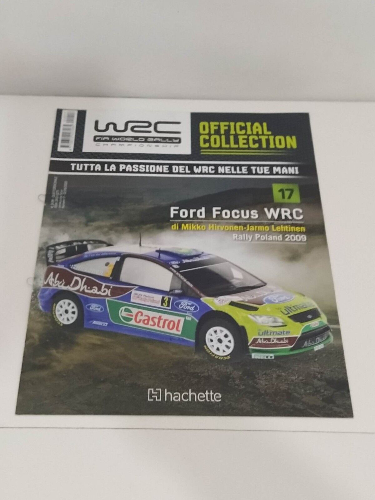 Ford Focus 1:24 WRC 2009 Mikko Hirvonen-Jarmo Lehtinen Hachette WRC Collection