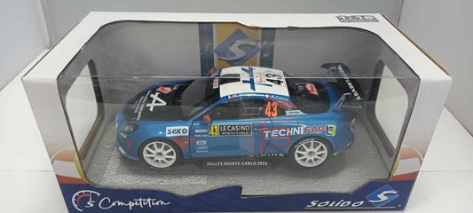 Alpine A110 Rally #43 RMC 2021 Solido 1:18 Nuovo 1/18