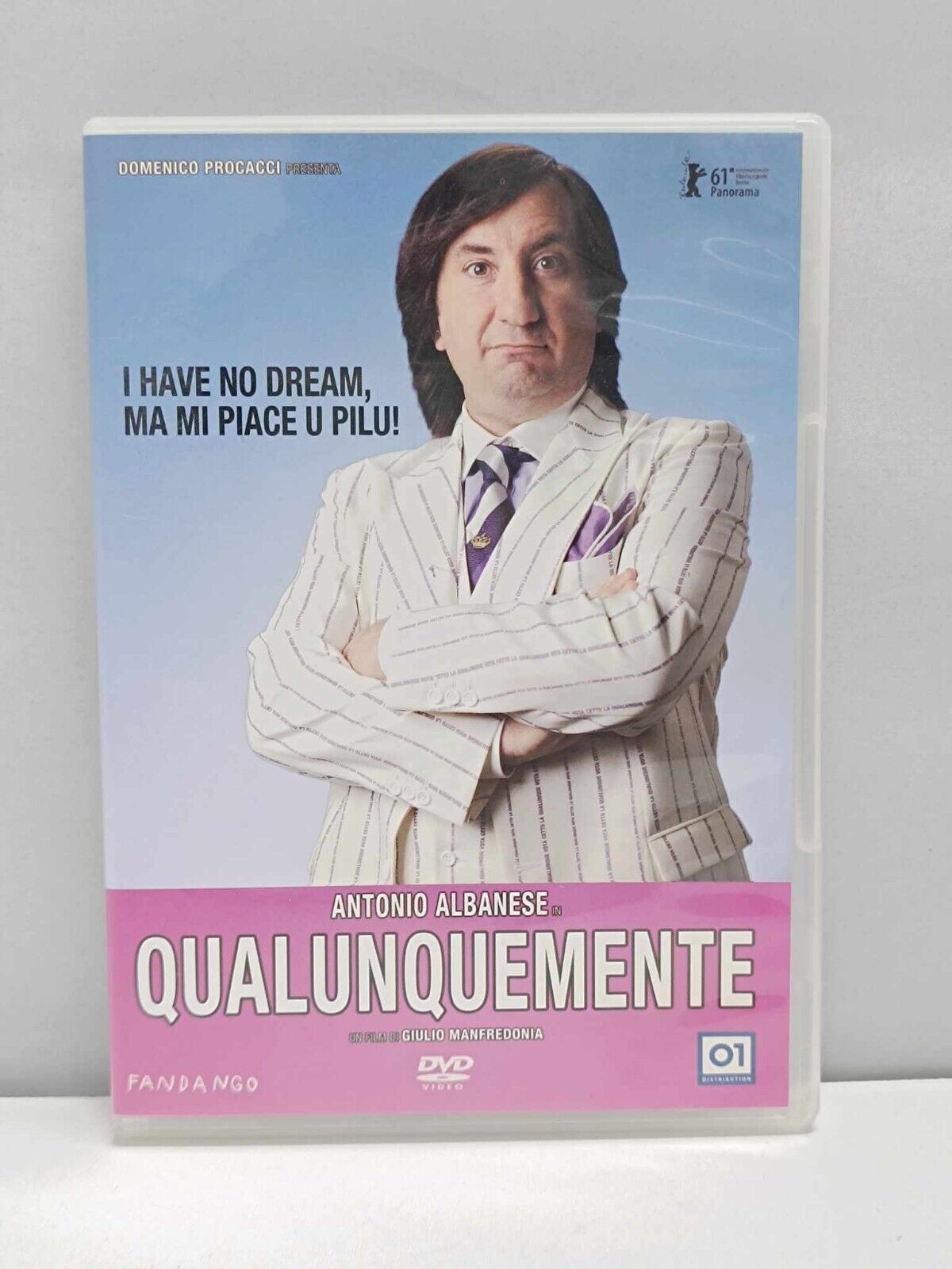 Qualunquemente 2011 Film DVD Italiano Usato Ita Antonio Albanese