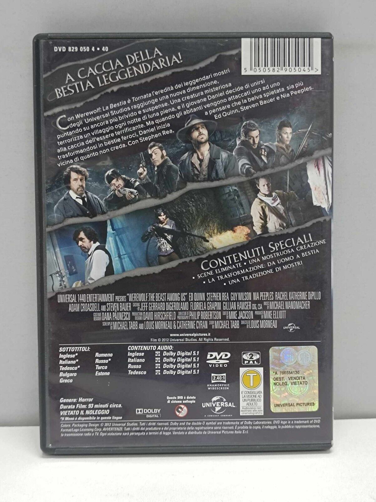 Werewolf La Bestia è Tornata Film DVD Italiano Usato Ita