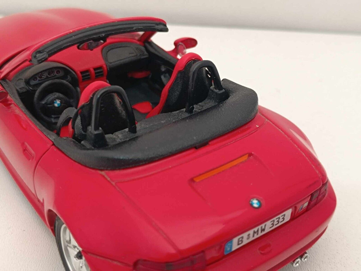 Bmw Z3 M Roadster - Burago 1:24 Rosso GM Shop