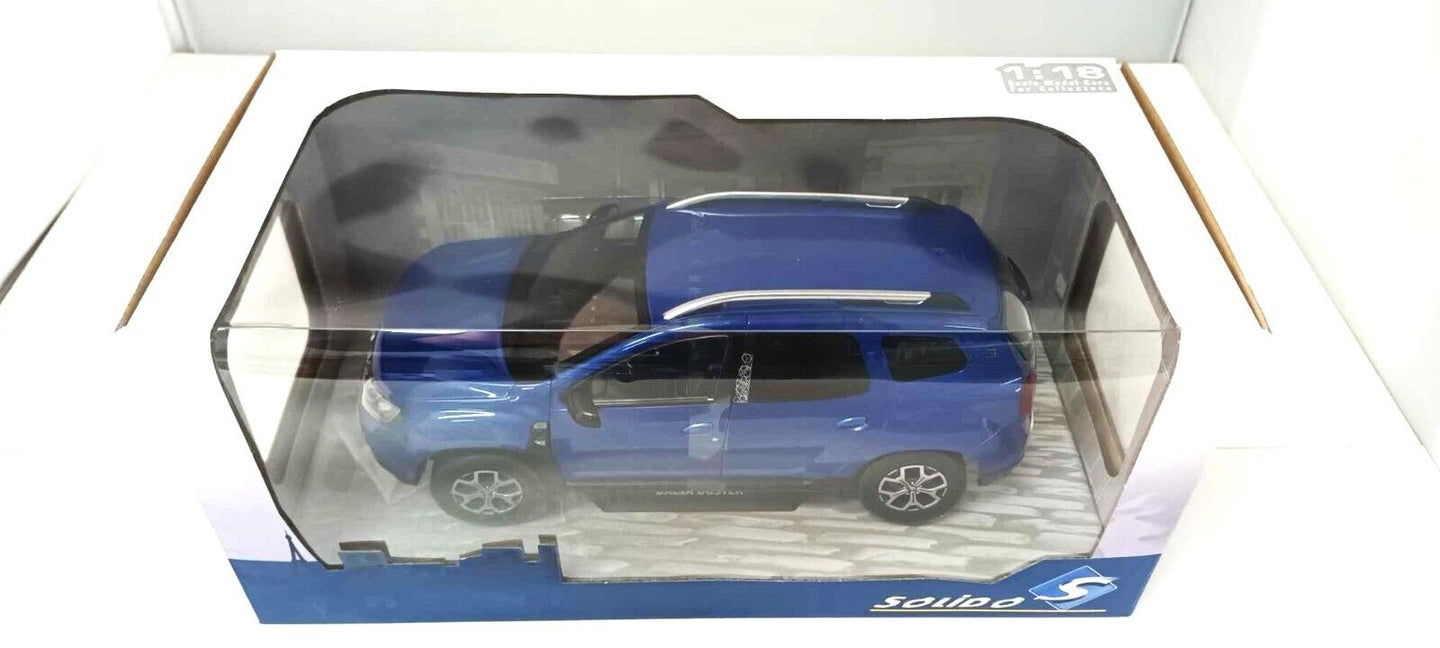 Dacia Duster MK2 2018 Solido 1/18 Bleu Cosmos Blu Nuovo GM Shop