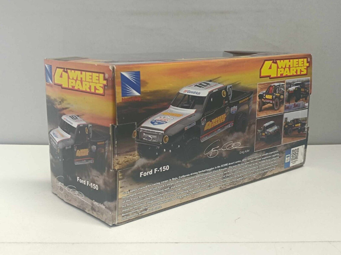 Ford F150 4 Wheel Parts Ford off road Greg Adler - New Ray 1:24 Nuovo Rare