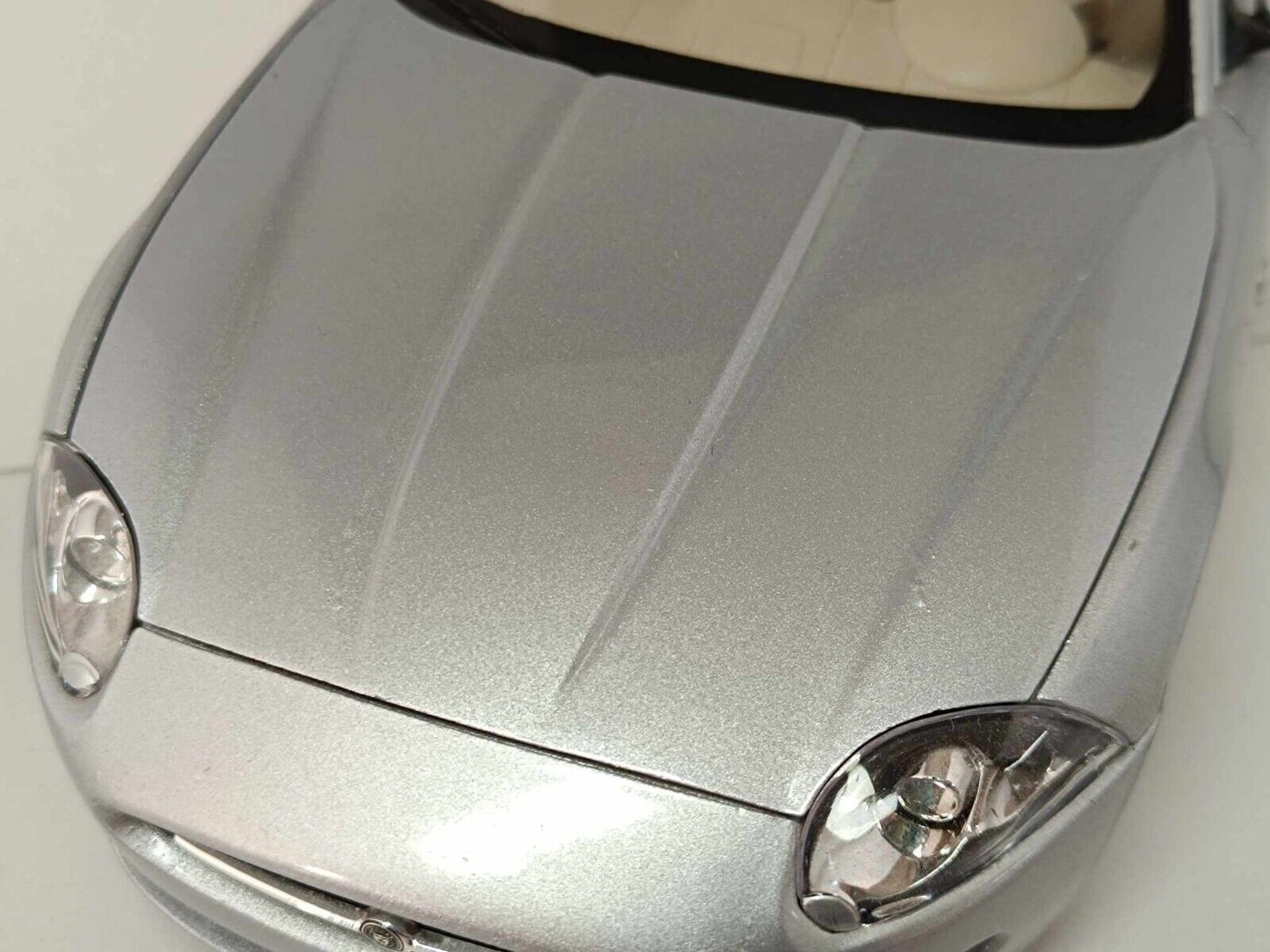 Jaguar XK Coupe 2006 Silver Welly 1/18 Usato Rara Very Rare Diecast GM Shop