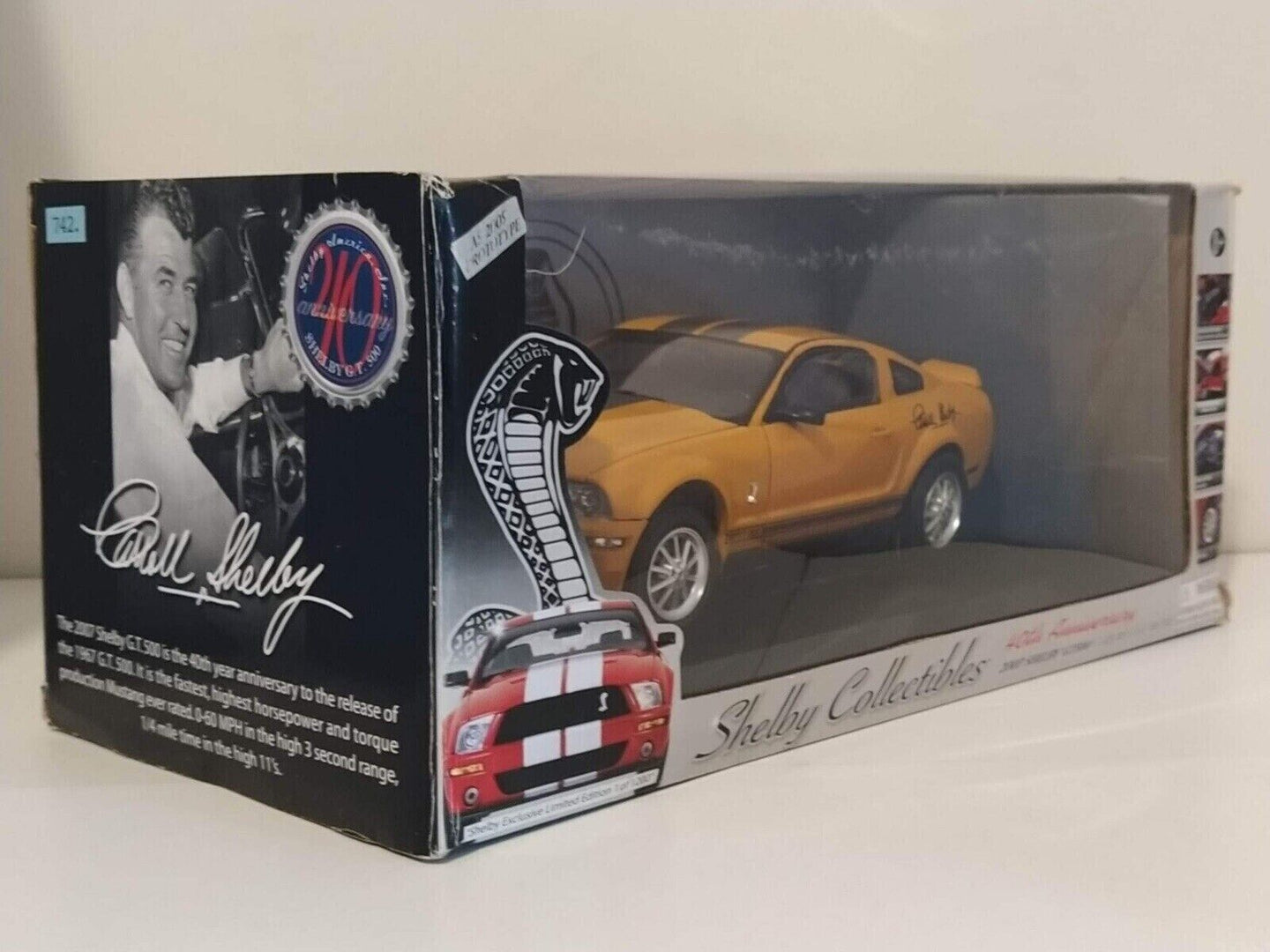 Shelby Mustang GT 500 40° Anniversario 2007 - Shelby Collectibles 1:18 - GM Shop