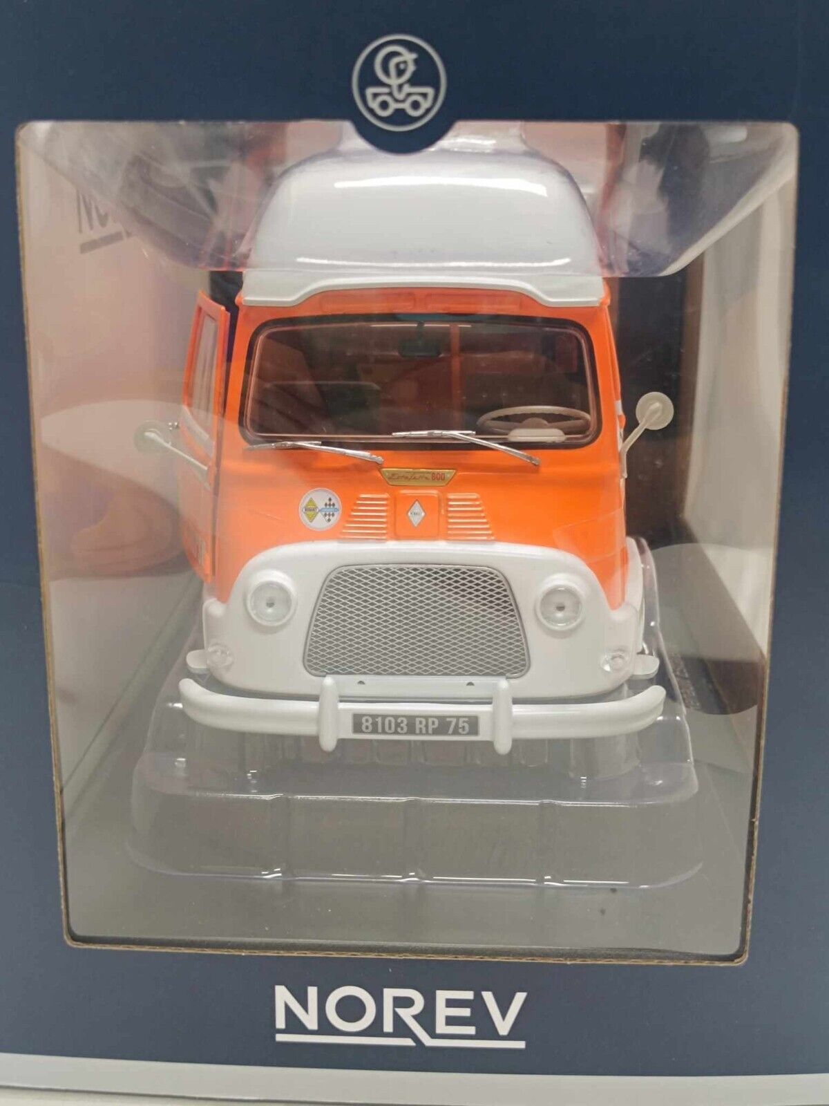 Renault Estafette Assistance Course  Orange 1968 - Norev 1:18 Nuovo