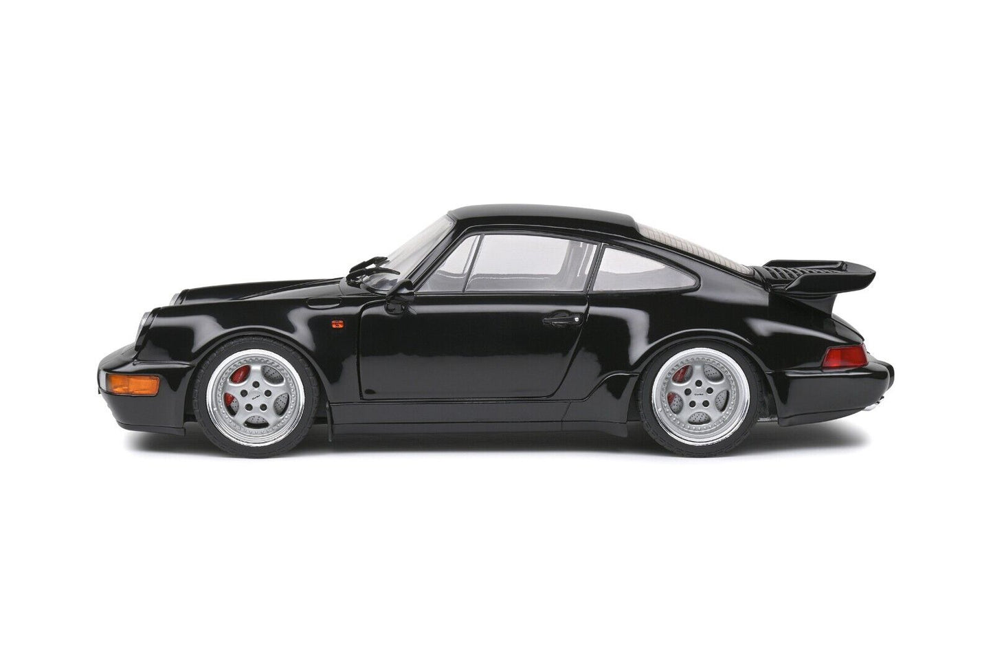Porsche 964 - 911 Turbo 3.6 Nero Black 1990 Solido 1:18 Nuovo 1/18