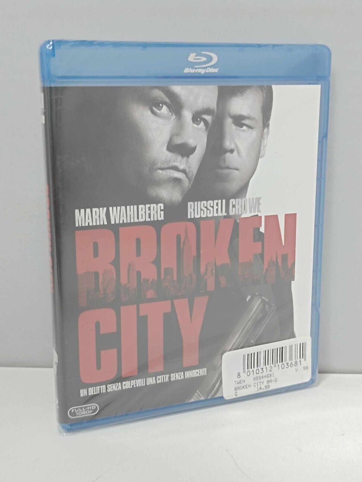 Broken City Film Bluray Blu-ray Italiano Nuovo Russel Crowe Mark Wahlberg